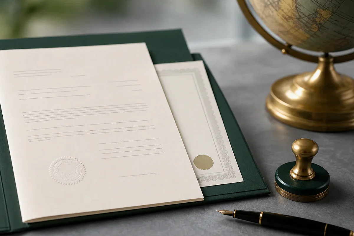 Adoptionshandlingar för internationell användning – Det här får du hjälp att reda ut