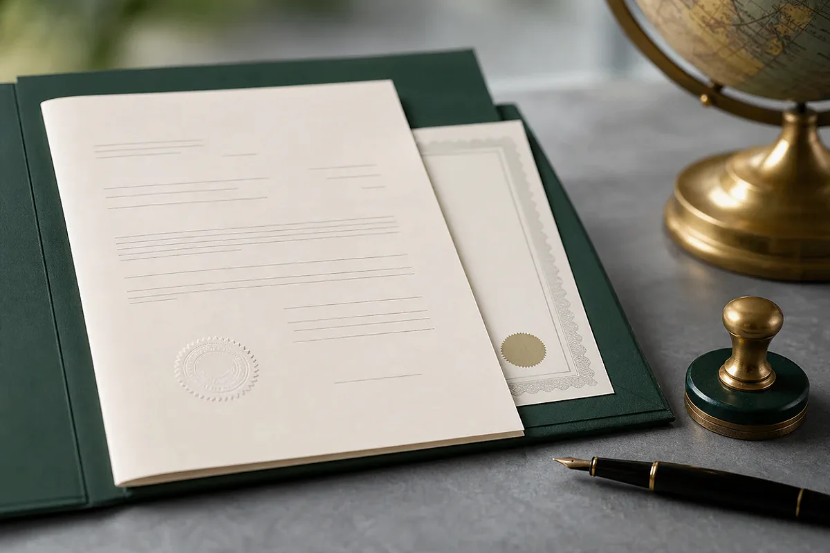 Vanliga frågor om apostille och dokument – Dokument och mottagarkrav