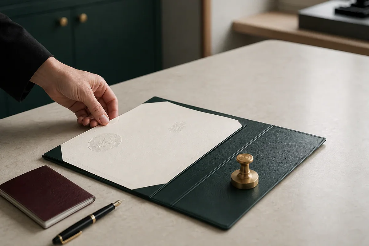 Översättning och apostille – Förberett underlag för nästa steg