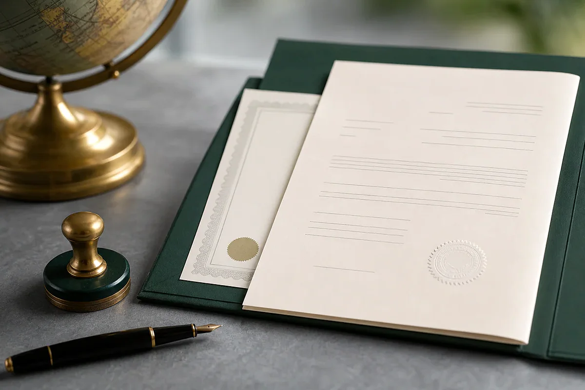 Apostille och dokumentservice för Linköping – Du får en hanteringsplan före originalet skickas