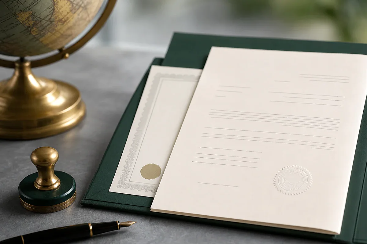 Swedish documents for US immigration – Prepared documents for the next step