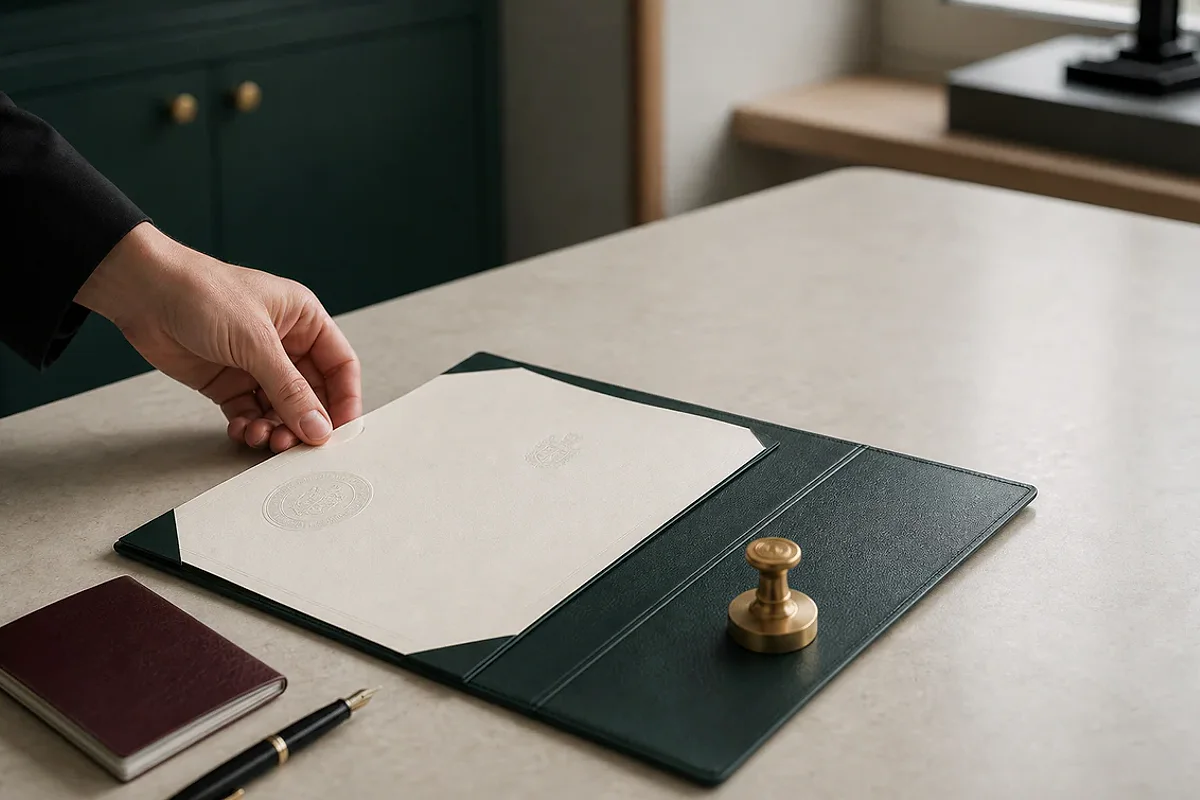 Apostille och dokumentservice för Västerås – Land, mottagare och användningsområde